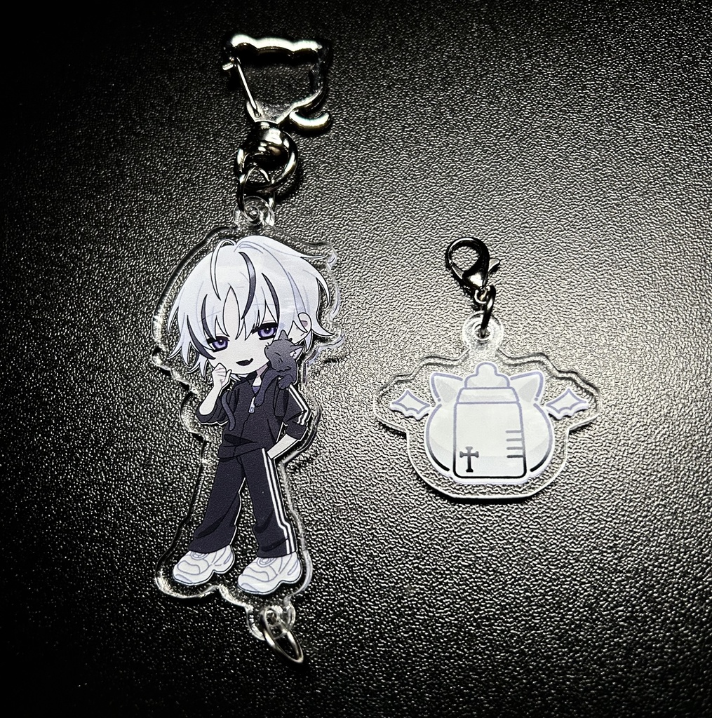 Zekuアクキー（ロゴマーク付き）