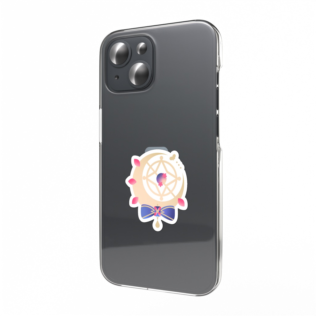 花筏アントス　スマホステッカー　ロゴ