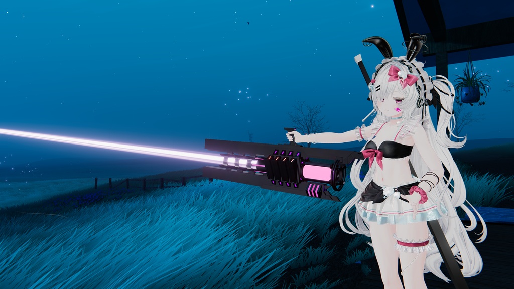 【MA対応・VRChat想定】LASER CONNON V0.1