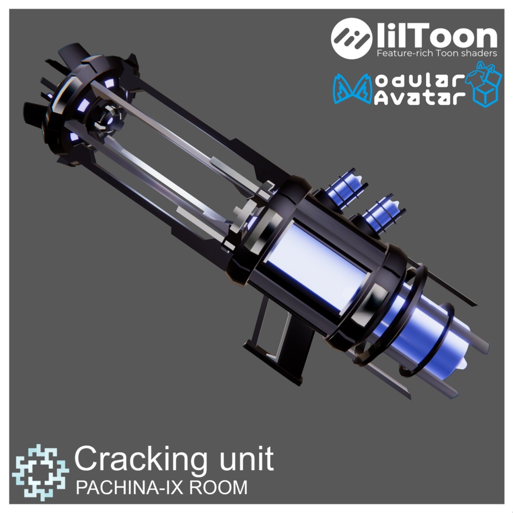 【MA対応・VRChat想定】Cracking unit