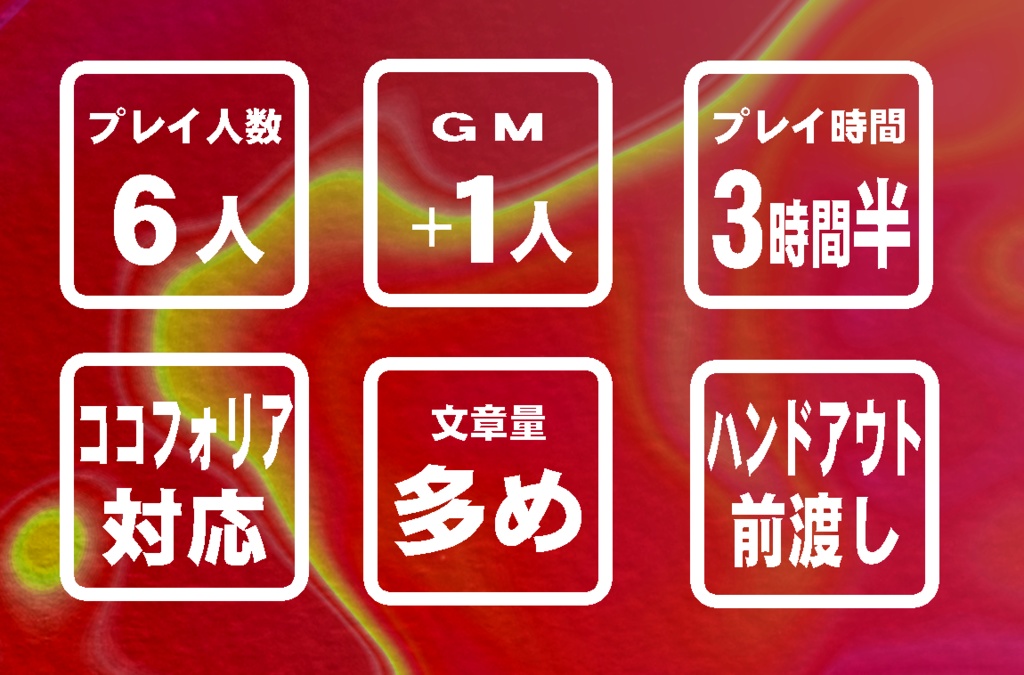 マーダーミステリーシナリオ 『かぐわしき香りの君を求めて』