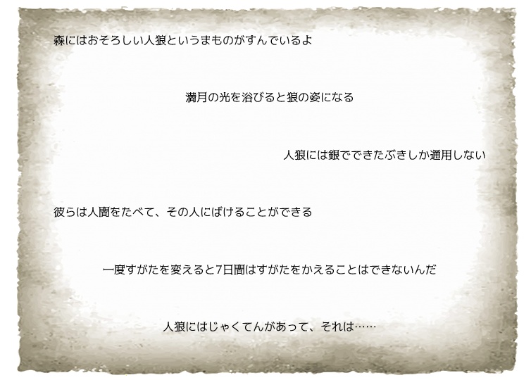 人狼×ストーリープレイング 『箱庭に歪む月』