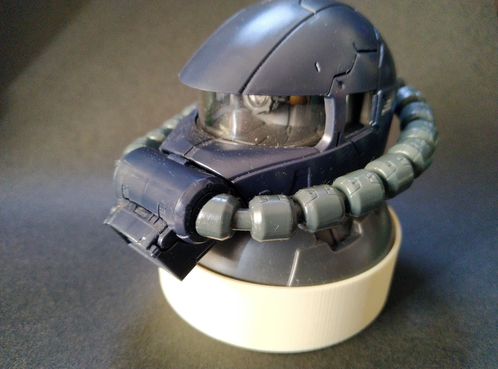 EXCEED MODEL Series ザクヘッド用台座 データセット (STL/STEP)
