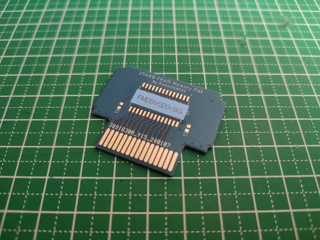 N64 用FRAMメモリーパック基板