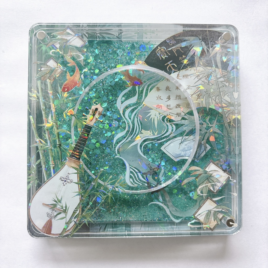 流砂缶バッジケース