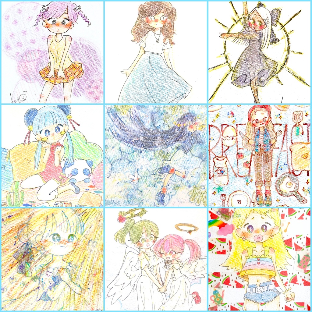 【各種原画】はみんぐ名義※はがきサイズ