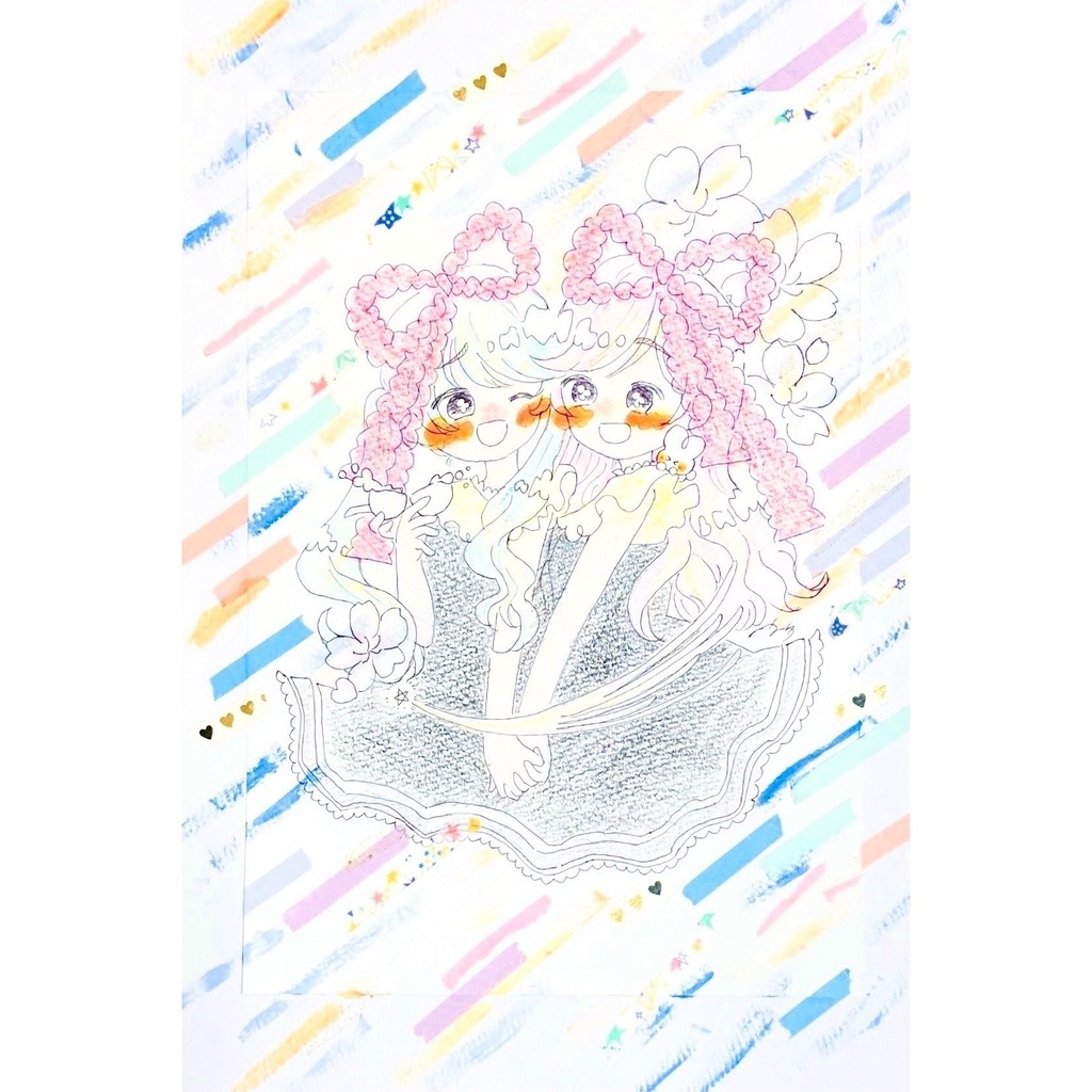【額入り原画】ゆめごこち