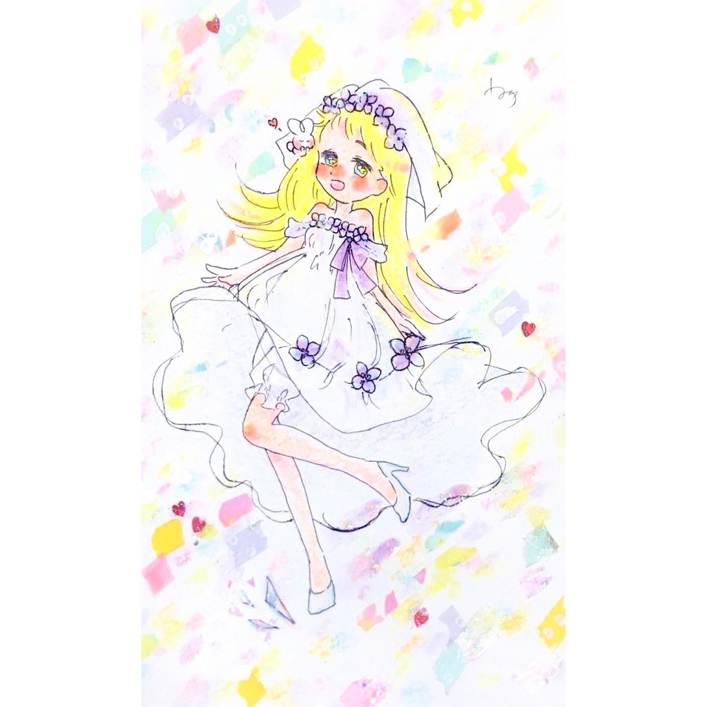 【原画】夢よりも素敵な※はがきサイズ