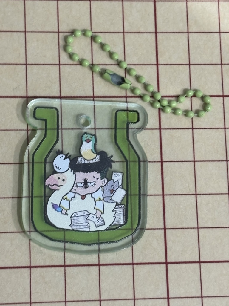 ビロードくんアクキー