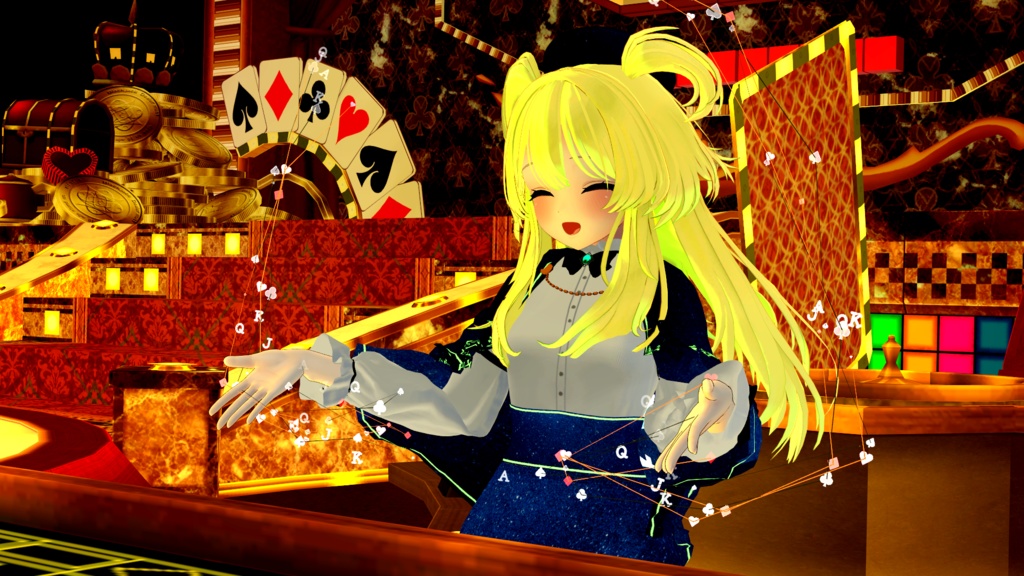 【VRChat想定】トランプパーティクル+他5種!