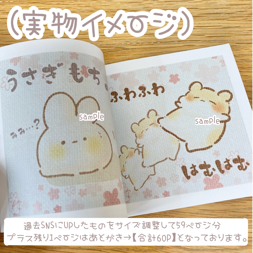 イラスト本【60P】(イラスト59㌻+あとがき1㌻)