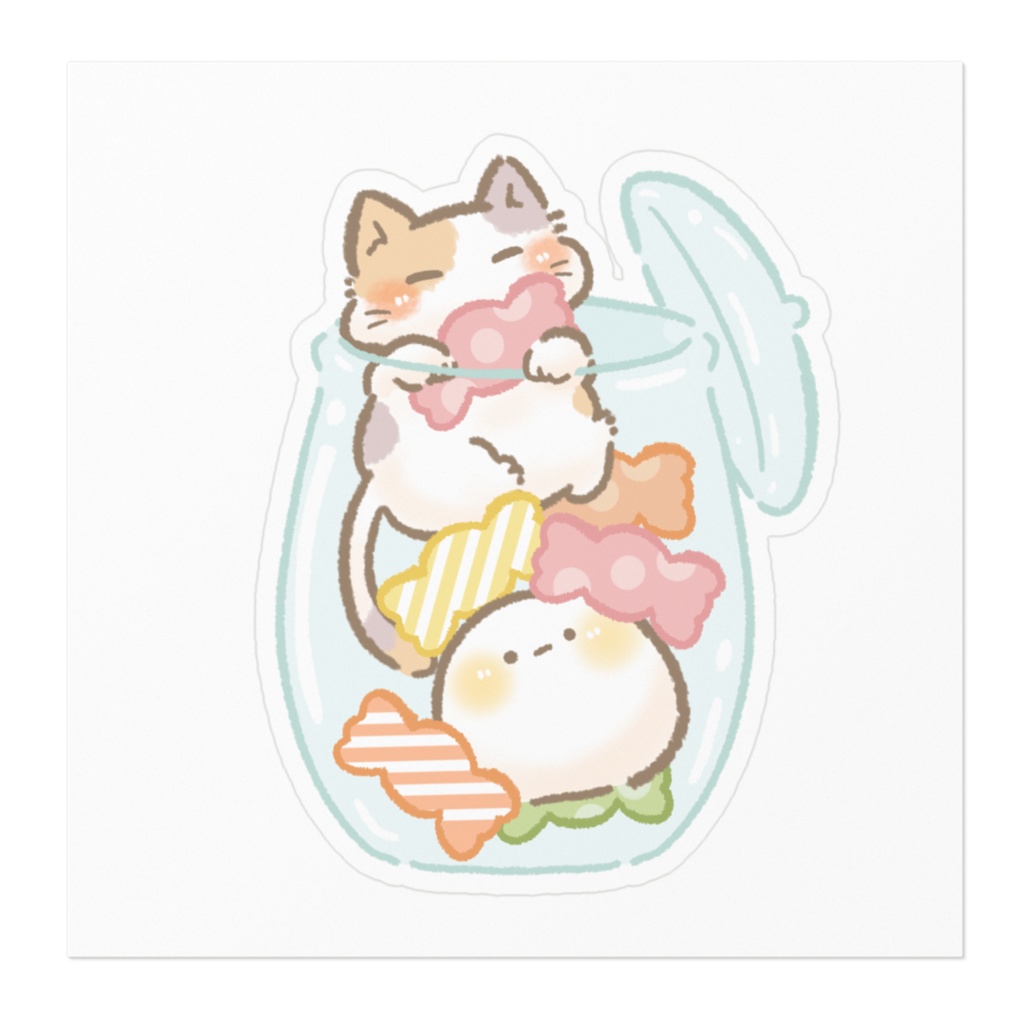 にゃんこ&もちるこキャンディ🍬