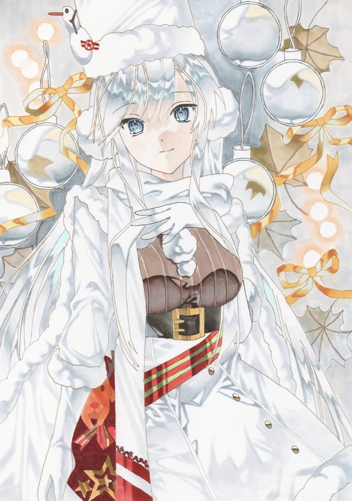 同人手描きイラスト/A4/アズールレーン/ウルリッヒ・フォン・フッテン 
