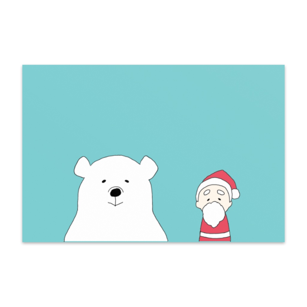 クリスマスポストカード