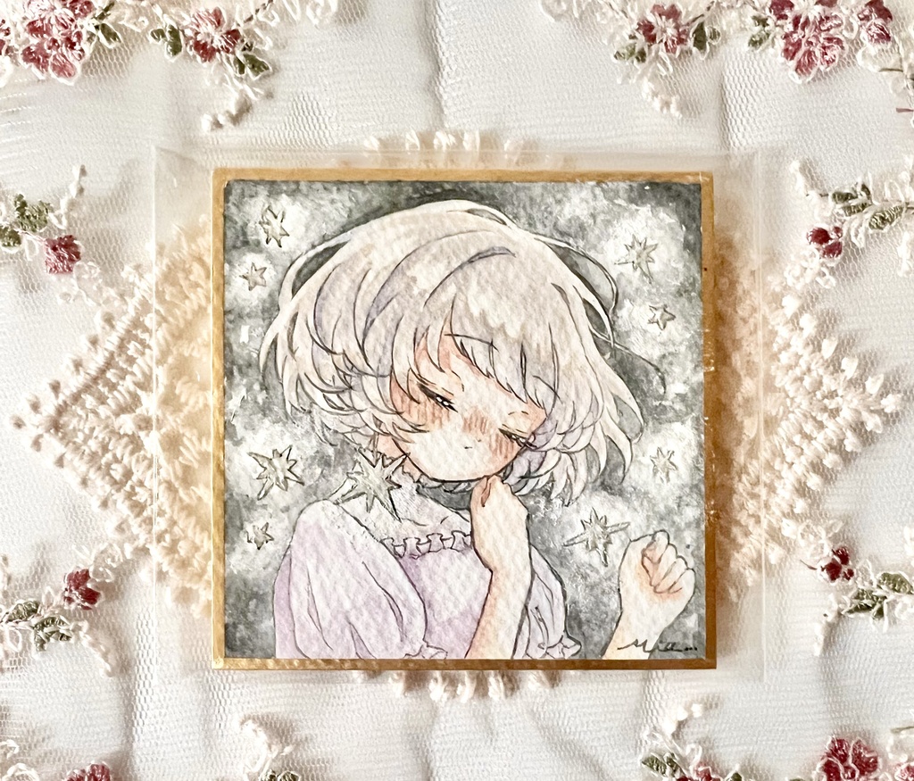 『Rêverie』ミニ色紙原画
