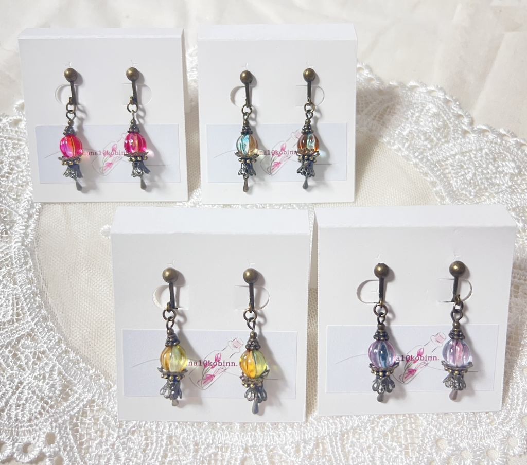 魔法の洋灯 イヤリング