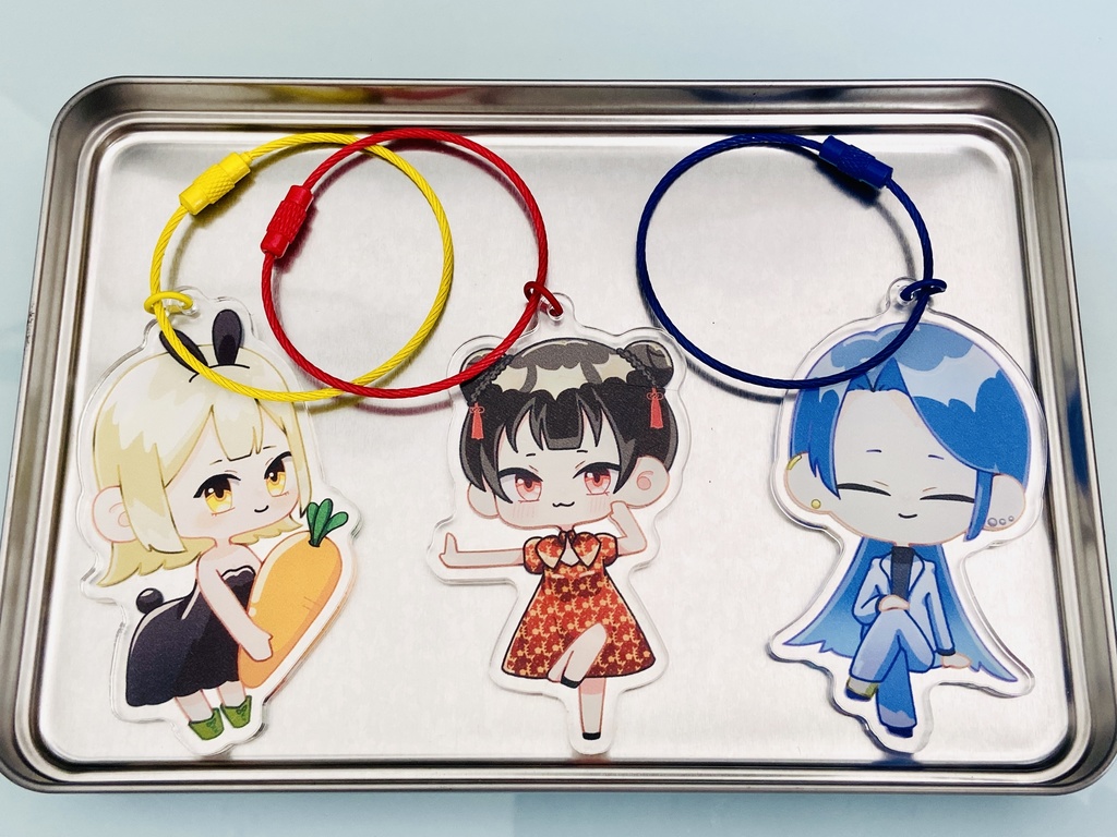 アクリルキーホルダー（全3種類）