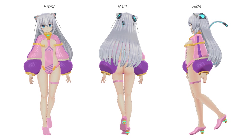 【複数モデル対応】サイバーえちスーツ