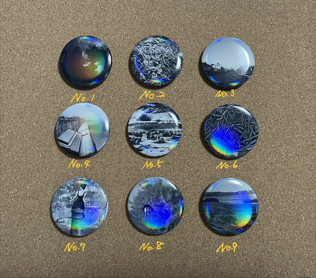 配信ジャケットオリジナル缶バッジ(全9種)
