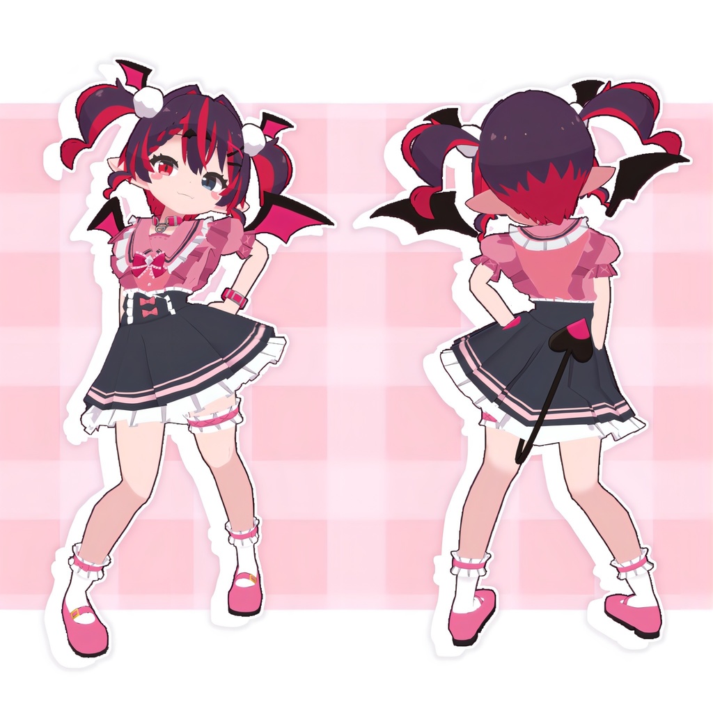 オリジナル3Dモデル「ちだみれ」