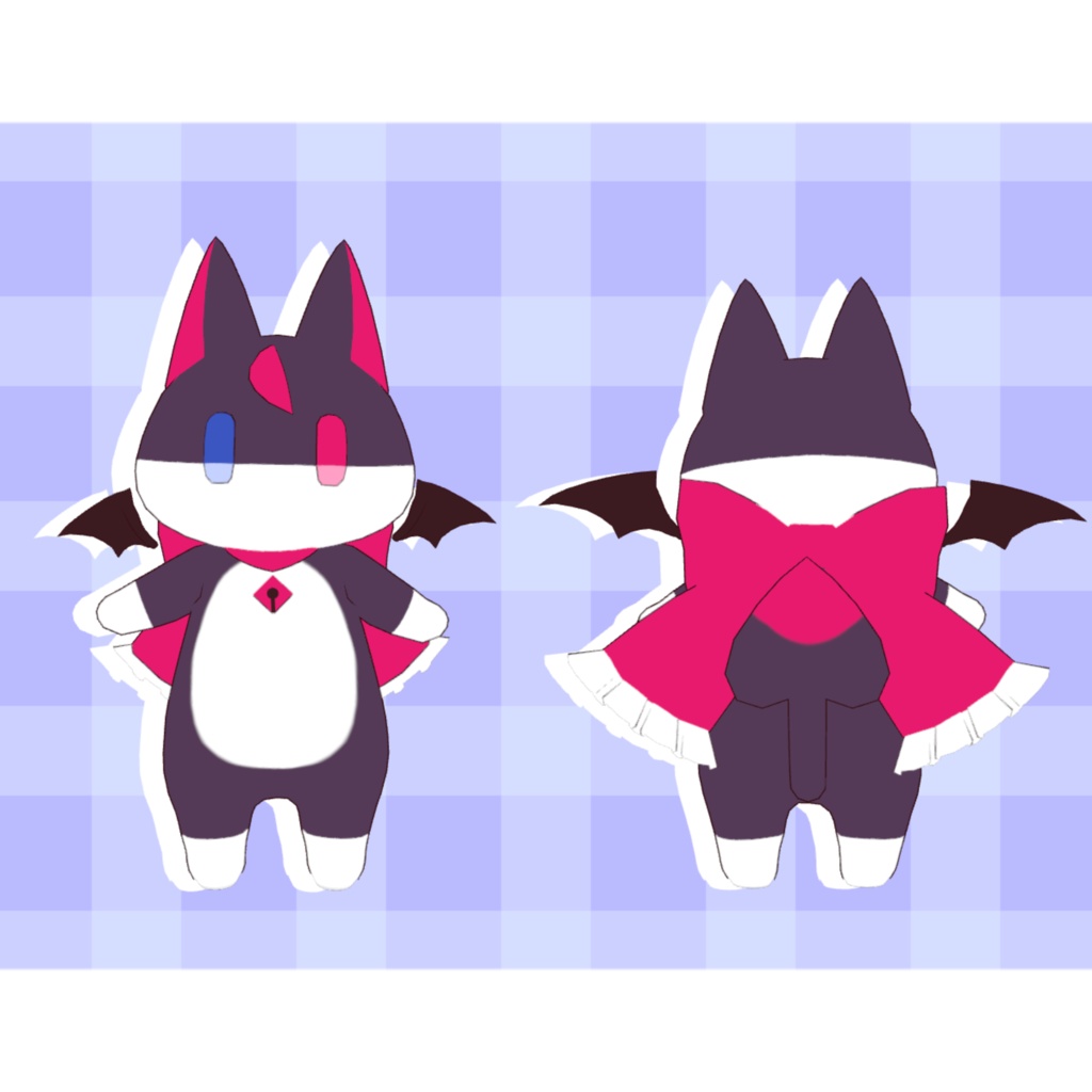 オリジナル3Dモデル「ちだみりん」