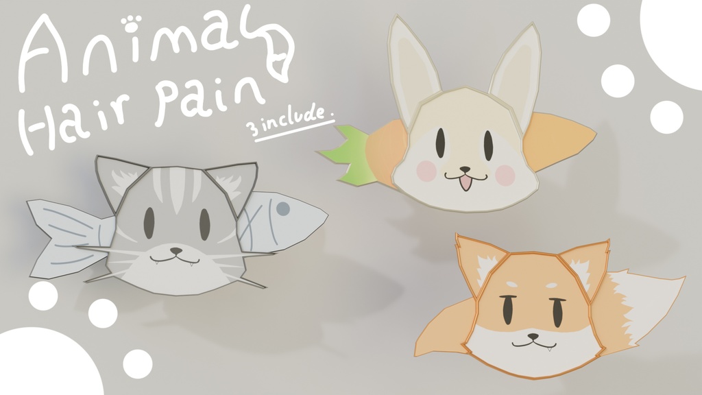 Animal Hairpin Ver.1