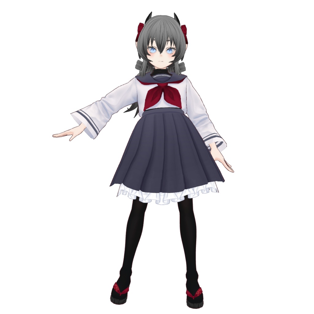 【VRoid(正式版)製モデル】佐波理【VRM/vroid】