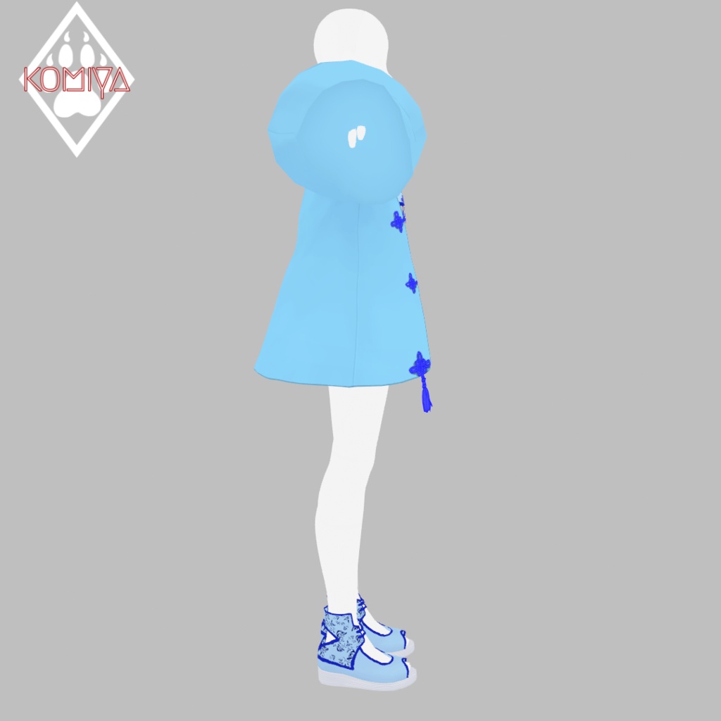 【VRoid衣装】チャイナ風水着セットアップ2023【正式版】