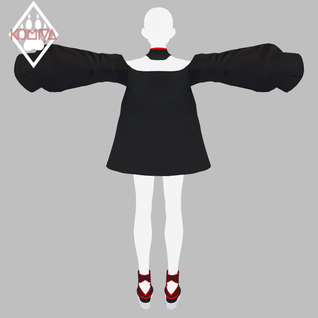 【VRoid衣装】チャイナ風水着セットアップ2023【正式版】