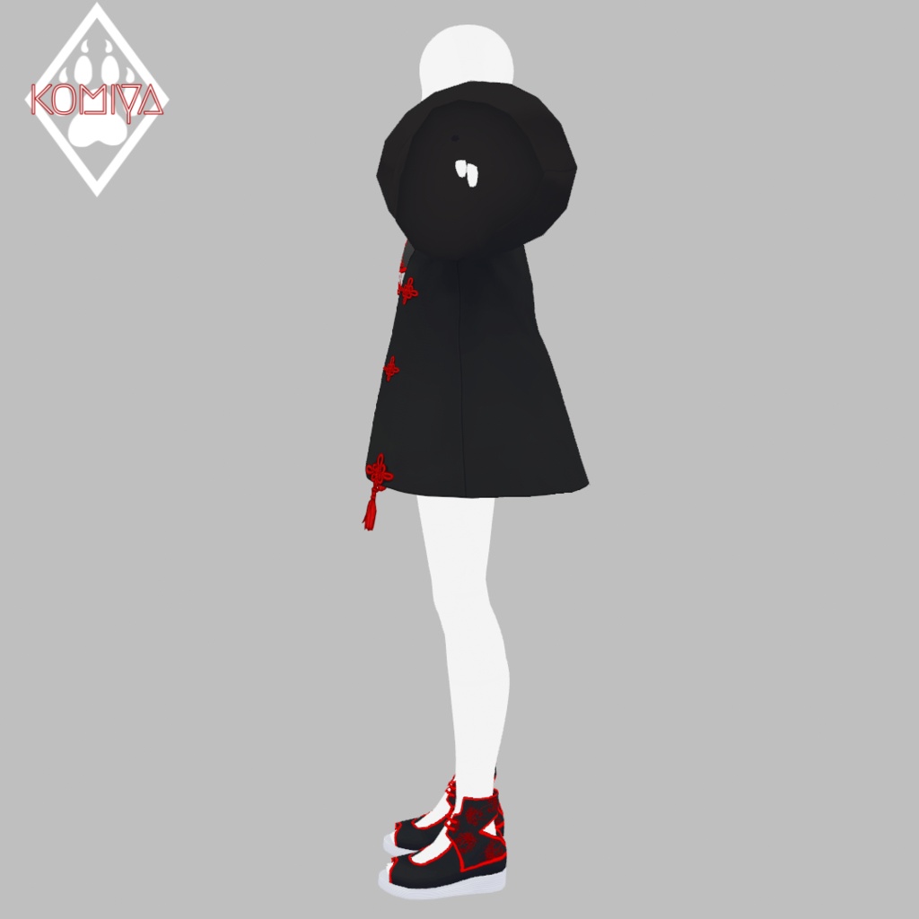 【VRoid衣装】チャイナ風水着セットアップ2023【正式版】