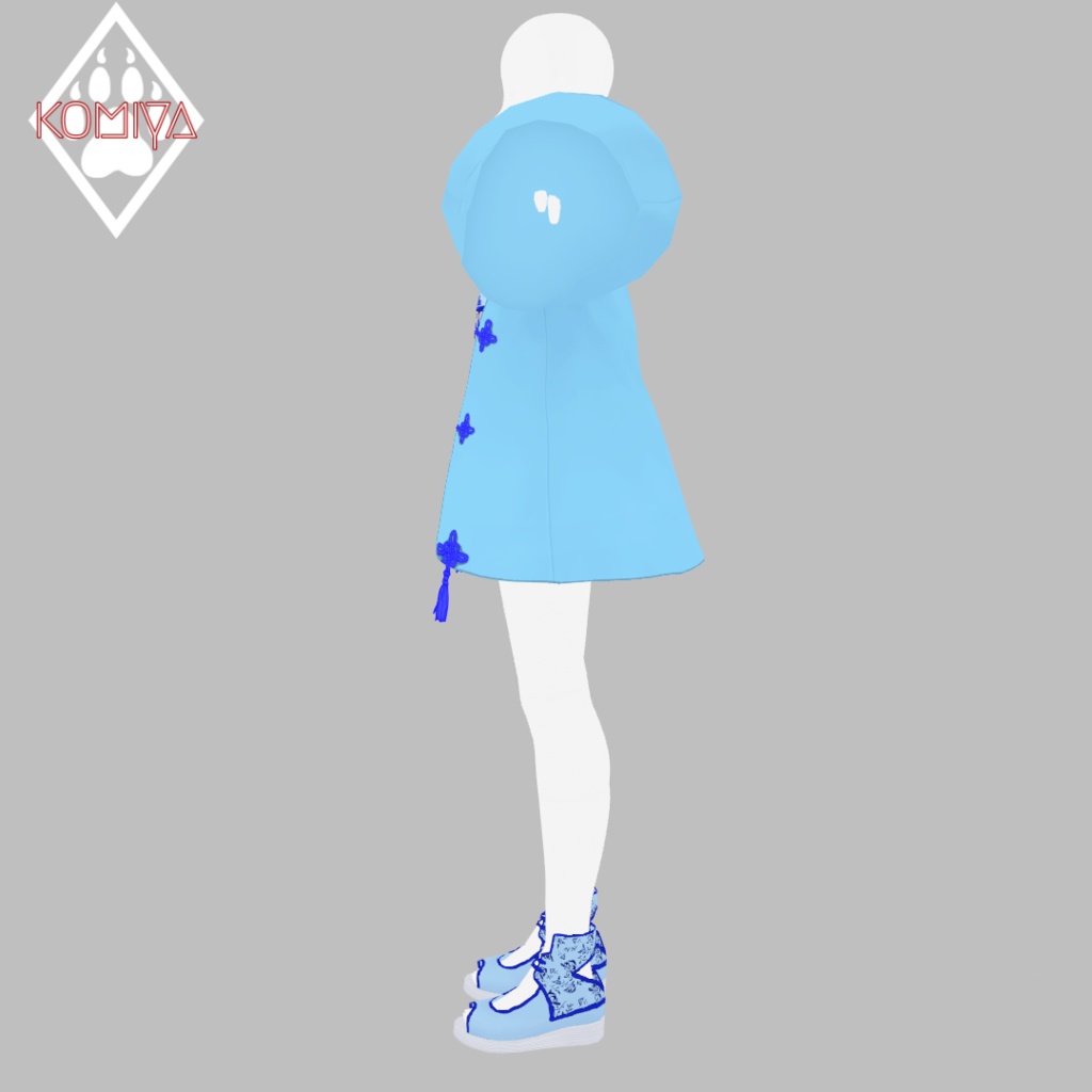 【VRoid衣装】チャイナ風水着セットアップ2023【正式版】