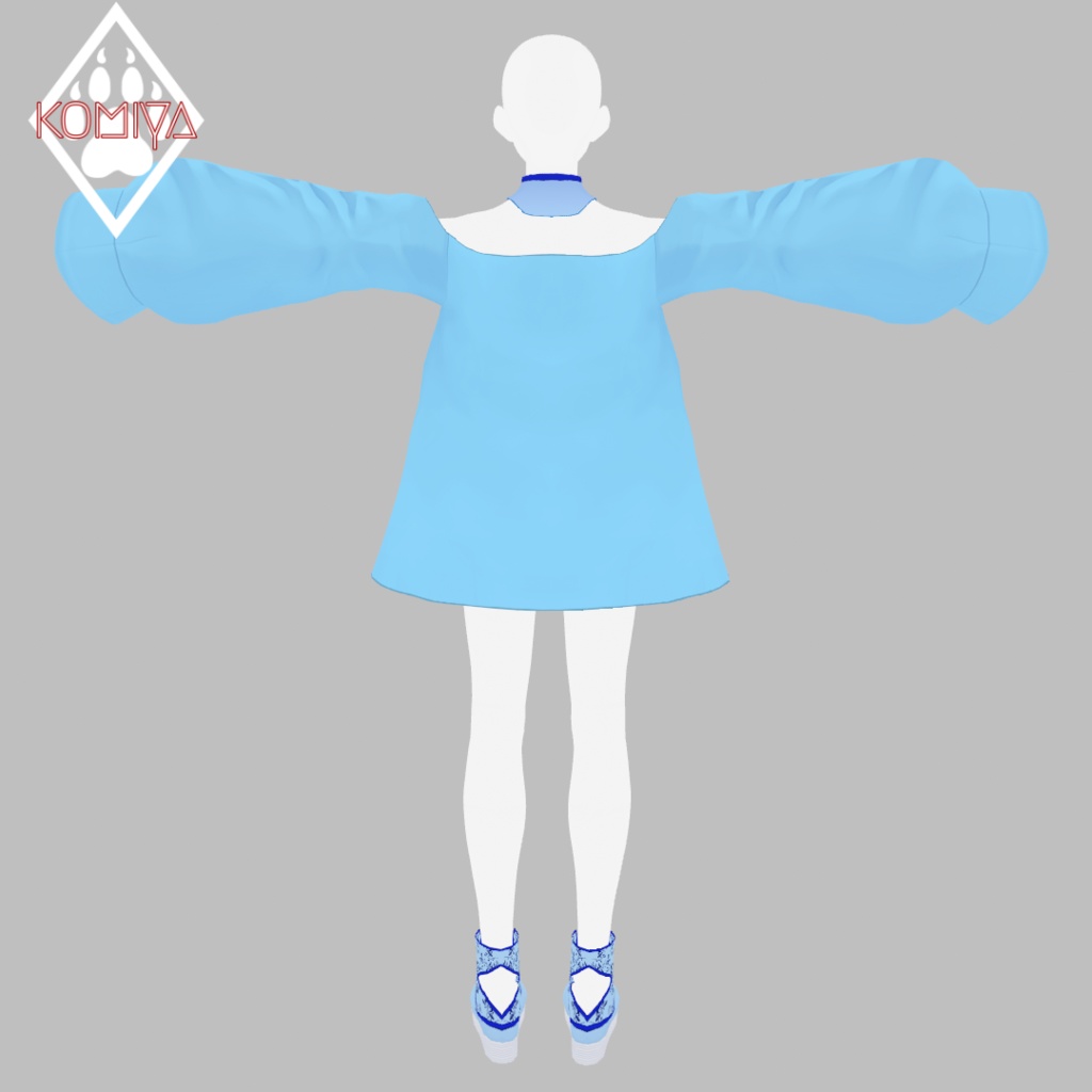 【VRoid衣装】チャイナ風水着セットアップ2023【正式版】