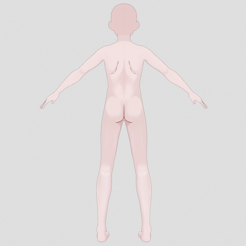 【VRoid用】少年素体用肌テクスチャ【.vroid素体有り】