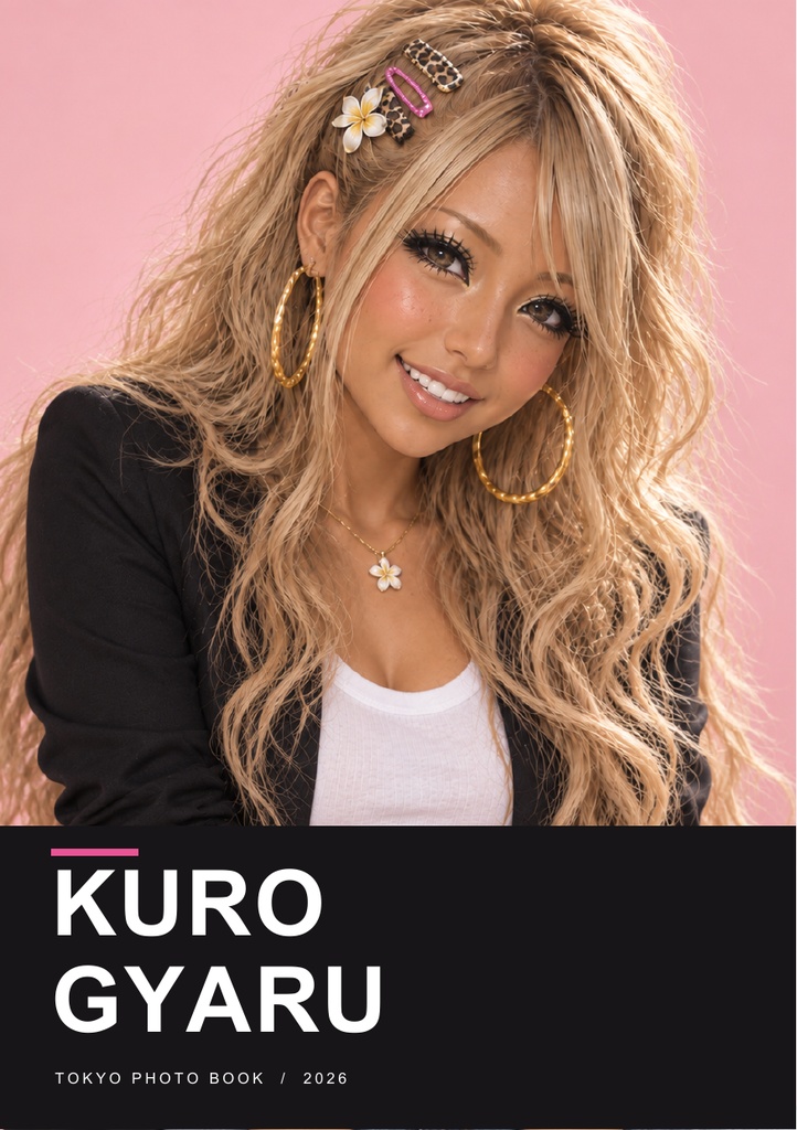黒ギャル写真集「KURO GYARU / TOKYO」【PDF版】