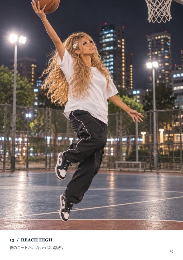 黒ギャル写真集「KURO GYARU / TOKYO 04 - AFTER DARK」【AI生成・30ページPDF版】