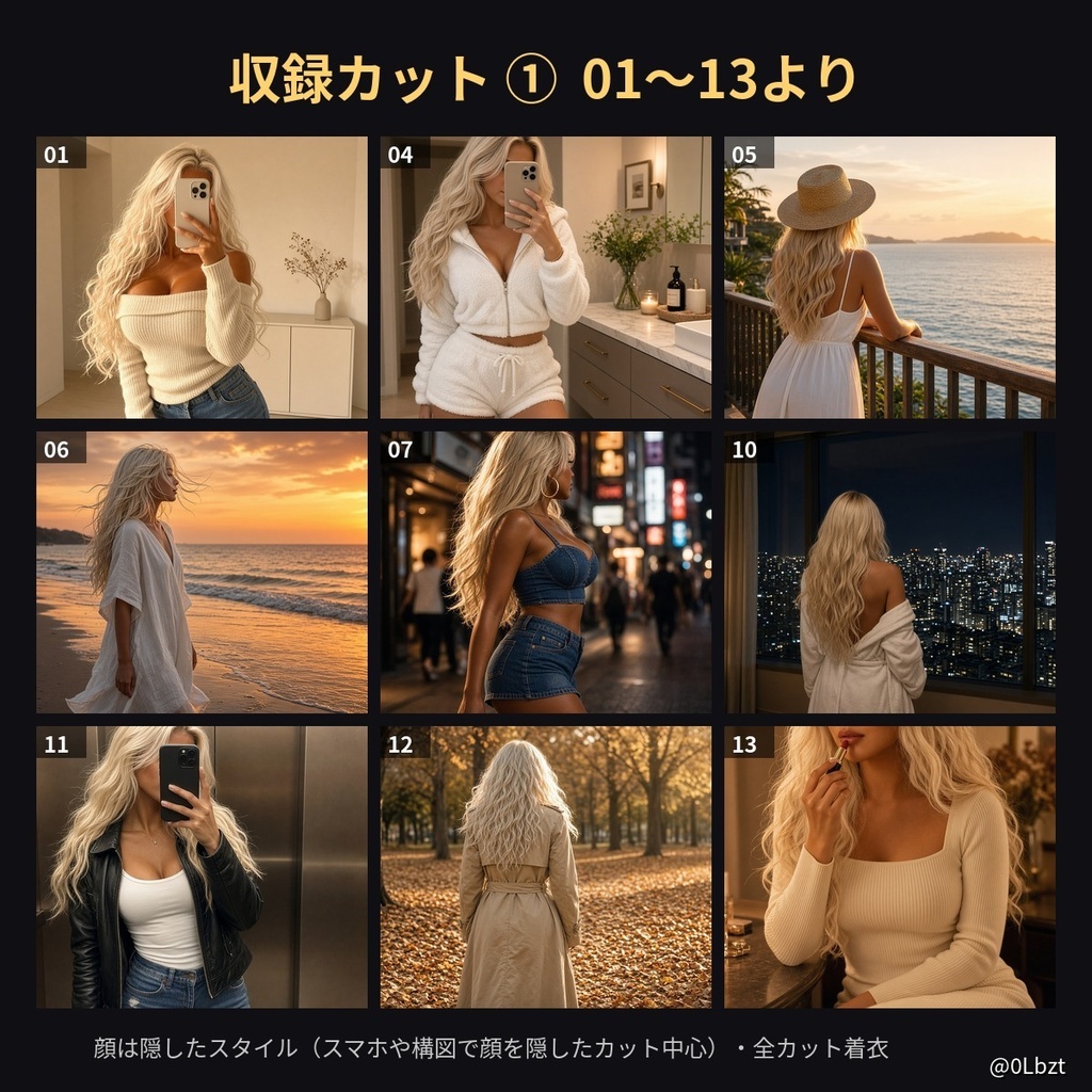 ギャル自撮りAI 写真集 Vol.1【AI生成・30枚・PDF+高画質JPG】