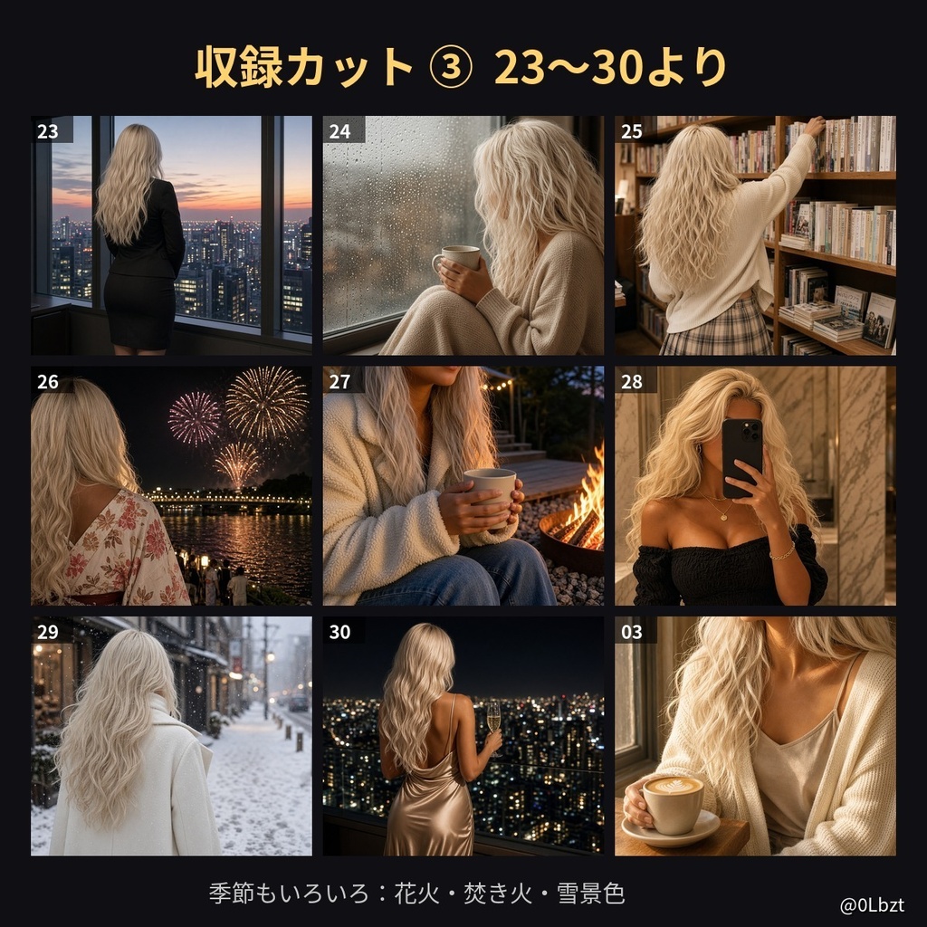 ギャル自撮りAI 写真集 Vol.1【AI生成・30枚・PDF+高画質JPG】