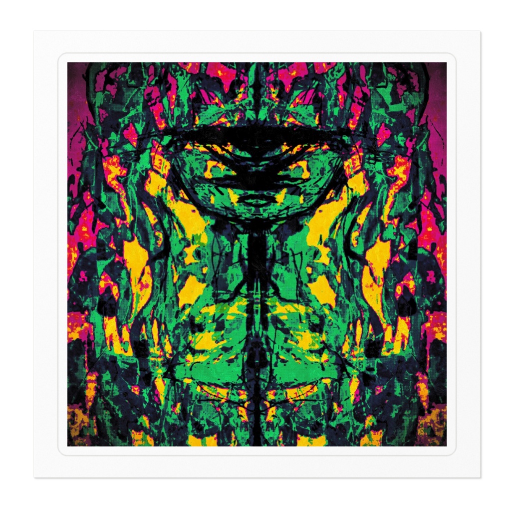 いなくなる ステッカー