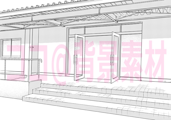 学校・体育館入口