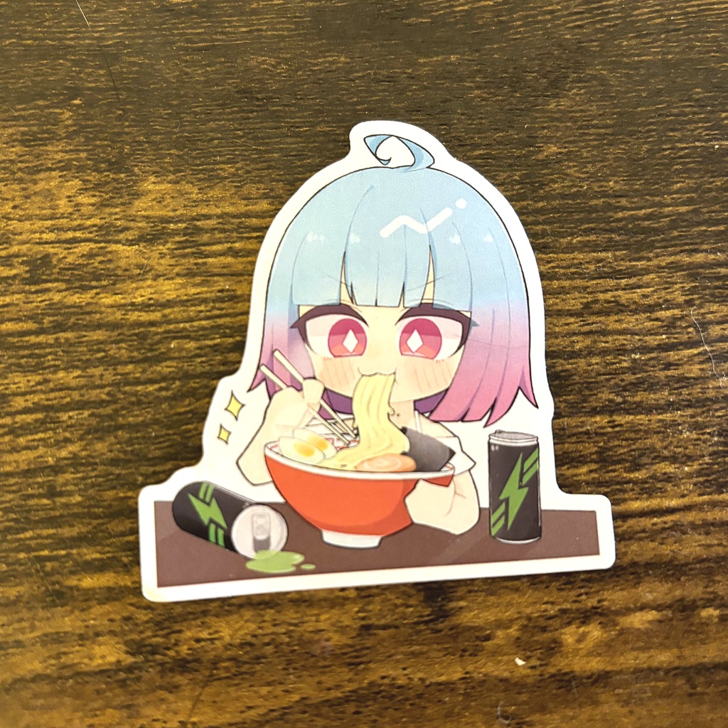 【先行販売】れくもちちゃん(仮称) 完全栄養食 ステッカー