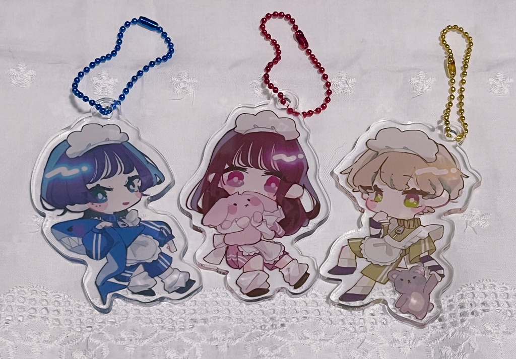 ジャージメイドさんアクリルキーホルダー
