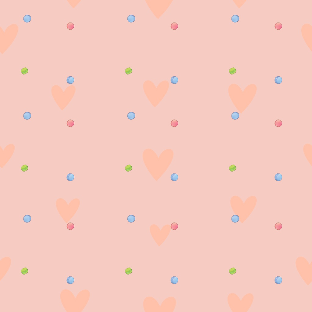 マカロン柄シームレスパターン