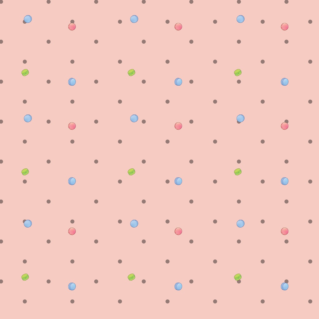 マカロン柄シームレスパターン