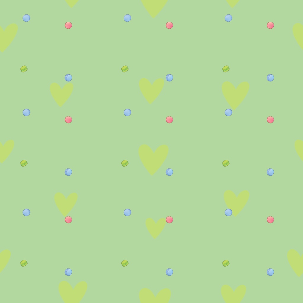 マカロン柄シームレスパターン