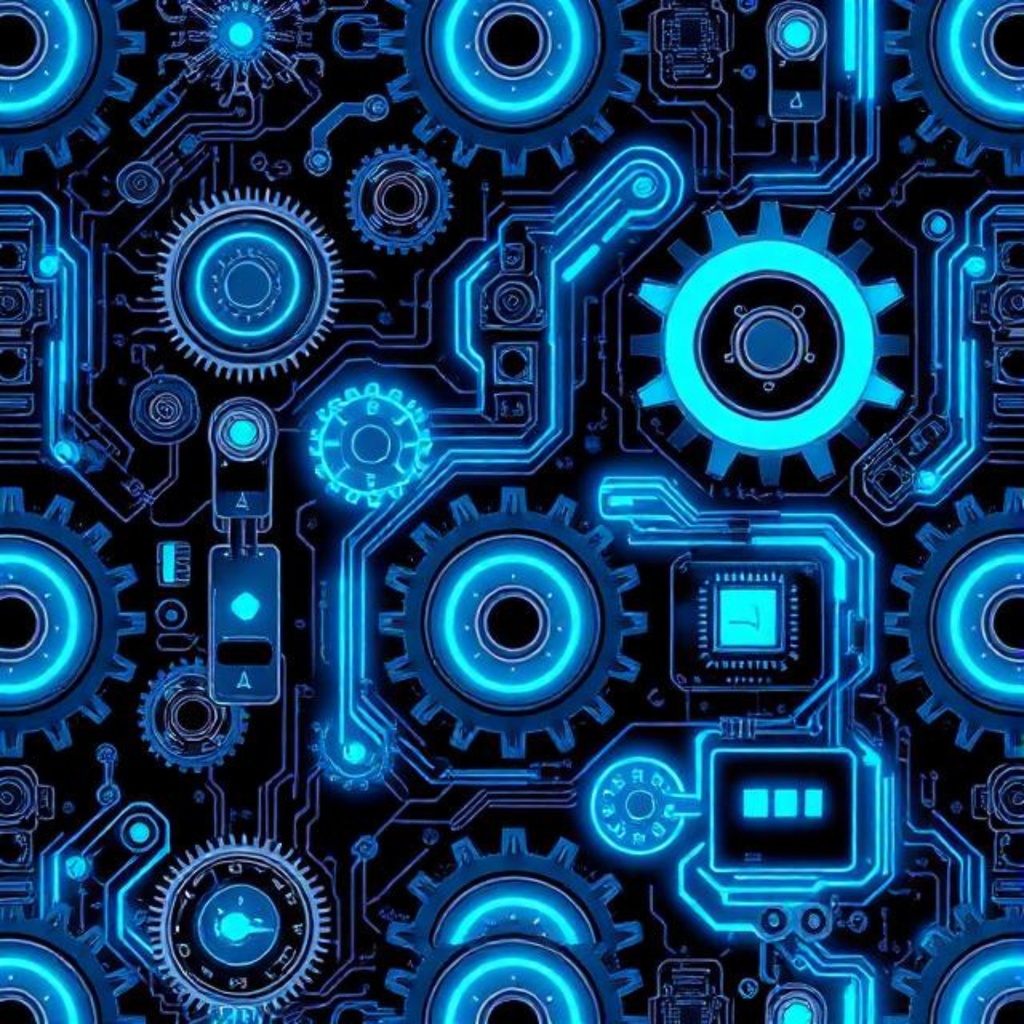 ゲームアイテム柄シームレスDigital paper8パターン