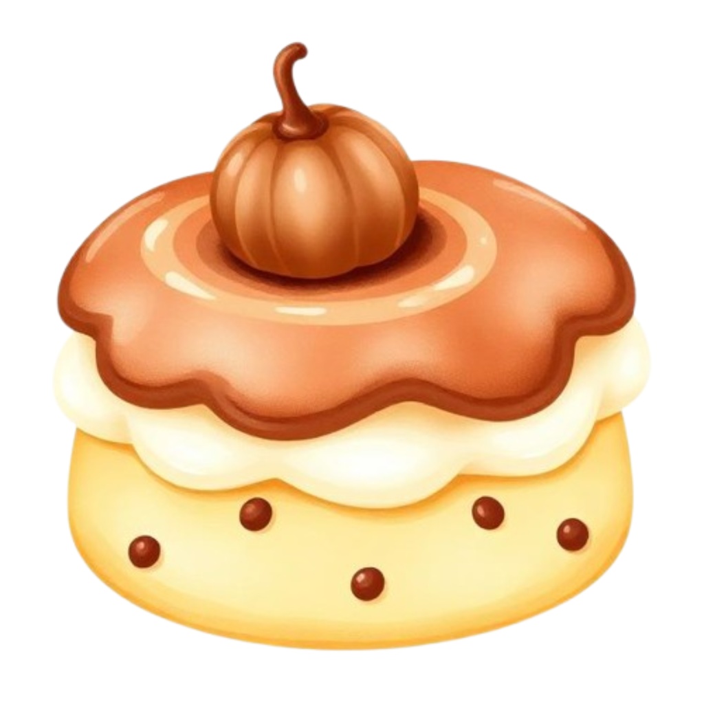 ケーキテーマdigitalcollage(Canva作成)