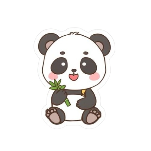 パンダcollage(Canva作成)