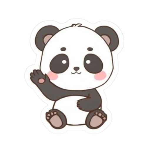 パンダcollage(Canva作成)