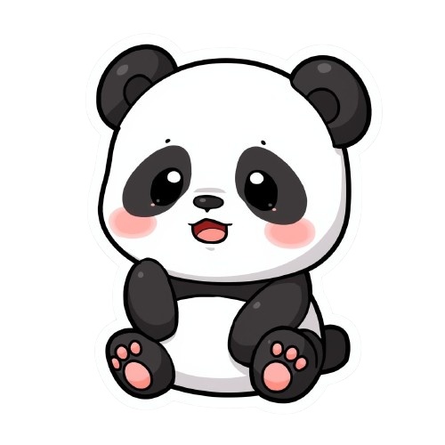 パンダcollage(Canva作成)