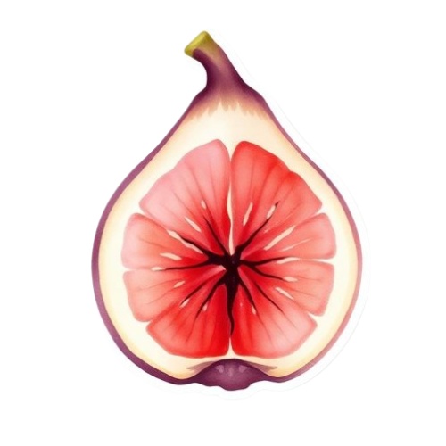 赤い果物(Canva作成)